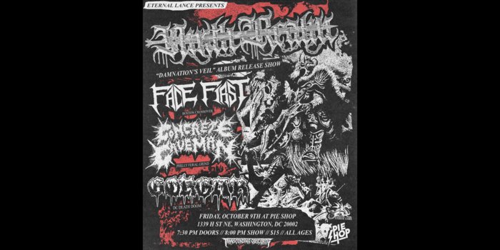 Ninth Realm (Album release show!) w/ Face First, Concrete Caveman, Gorgar