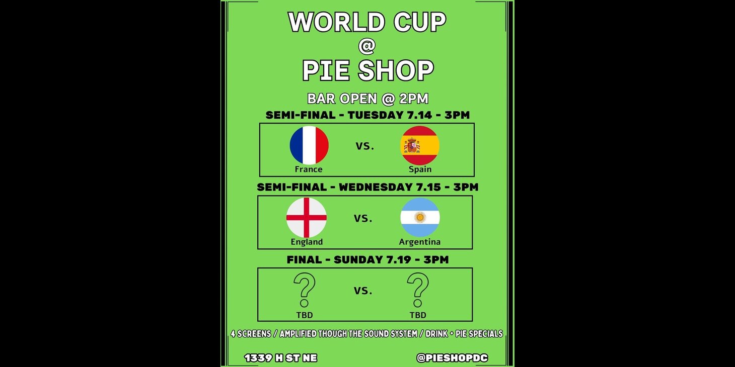 England vs. Argentina - World Cup Semi-Final Match