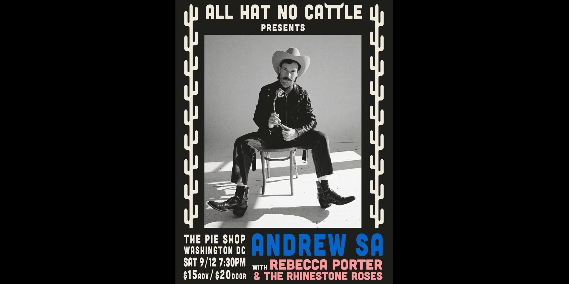 Andrew Sa w/ Rebecca Porter & The Rhinestone Roses
