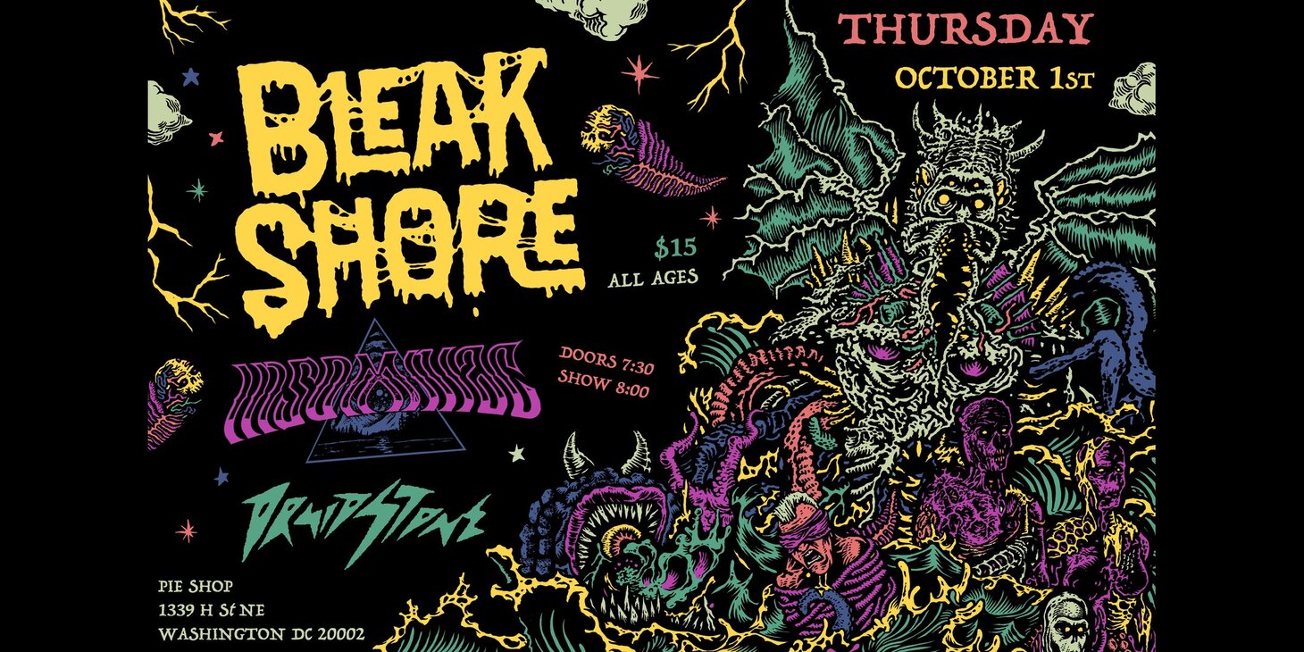 Insomniac w/ Bleak Shore, Druid Stone