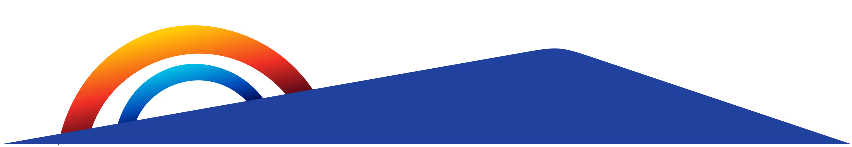  Logo featuring a blue and orange design representing the company's brand identity.
