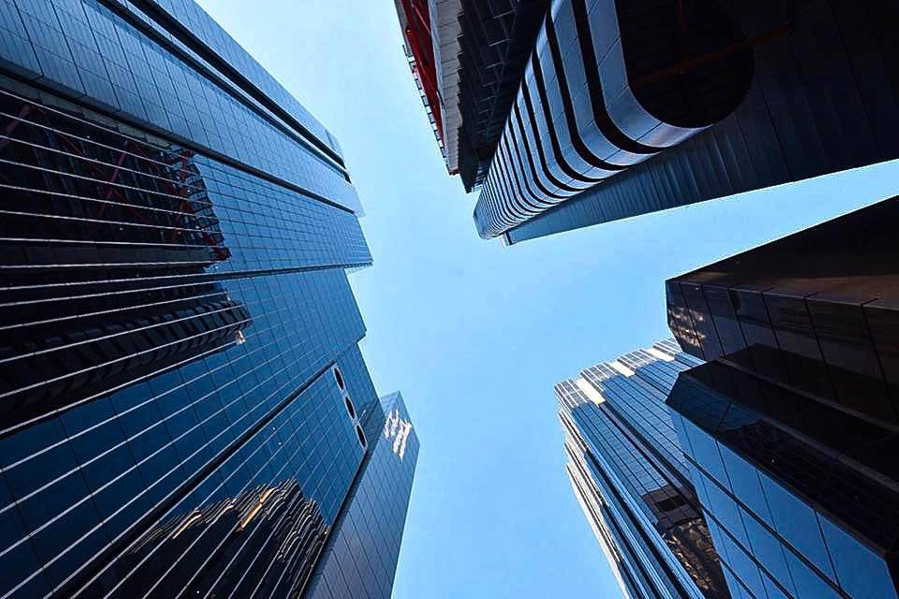 City skyline representing Base2’s institutional focus and financial expertise.