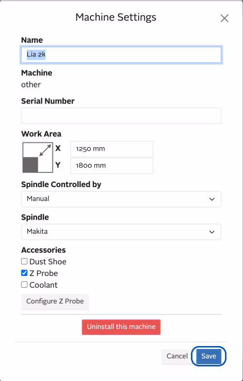 Configuración en Easel - 11