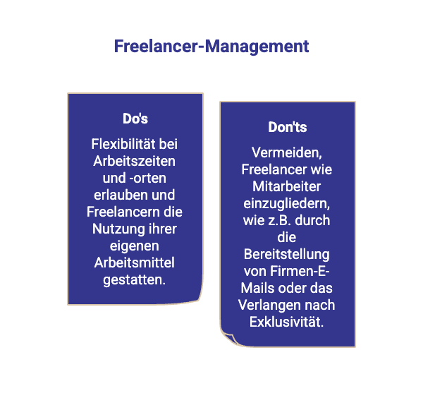 Freelancer Management Do's and Dont's
