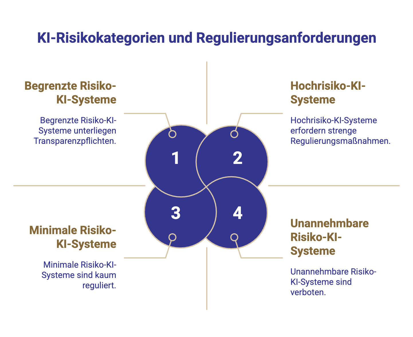 KI Risikokategorien und Anforderungen
