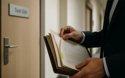 Mandant vor Urteil zu Einstweiliger Verfügung Abmahnung