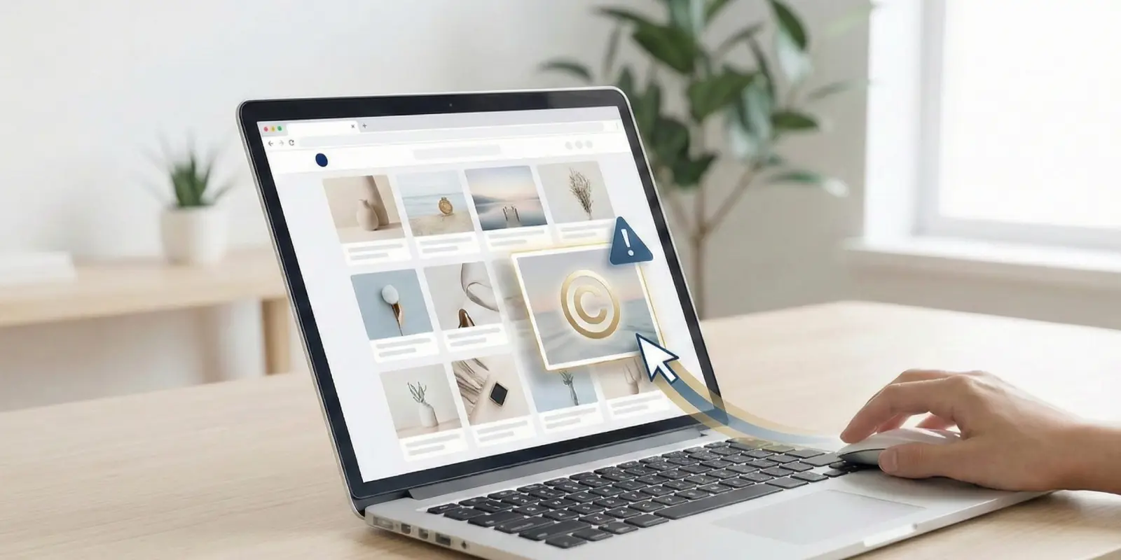 Nutzer läd Bild bei Google herunter mit möglicher Folge von Schadenersatz Urheberrechtsverletzung