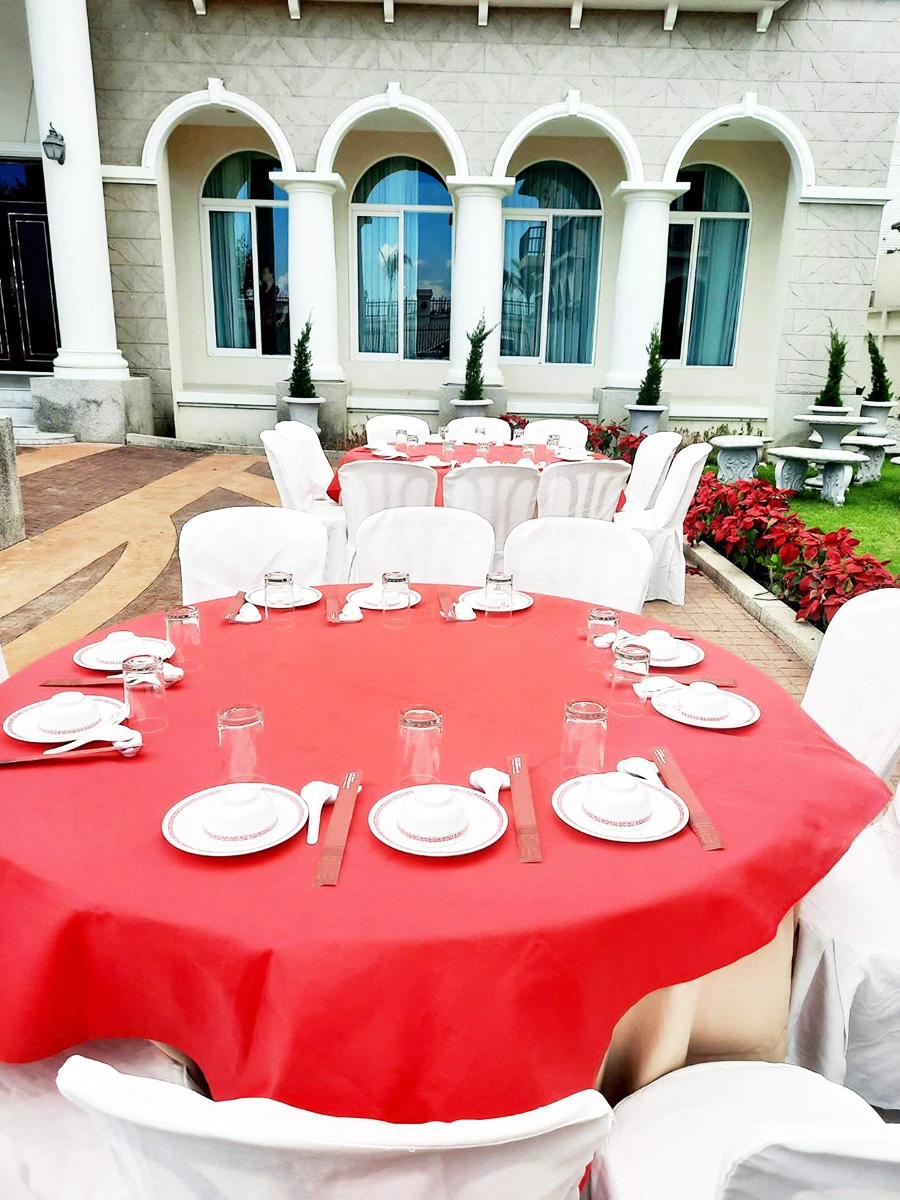 โต๊ะจีนนอกสถานที่ บ้านลูกค้า