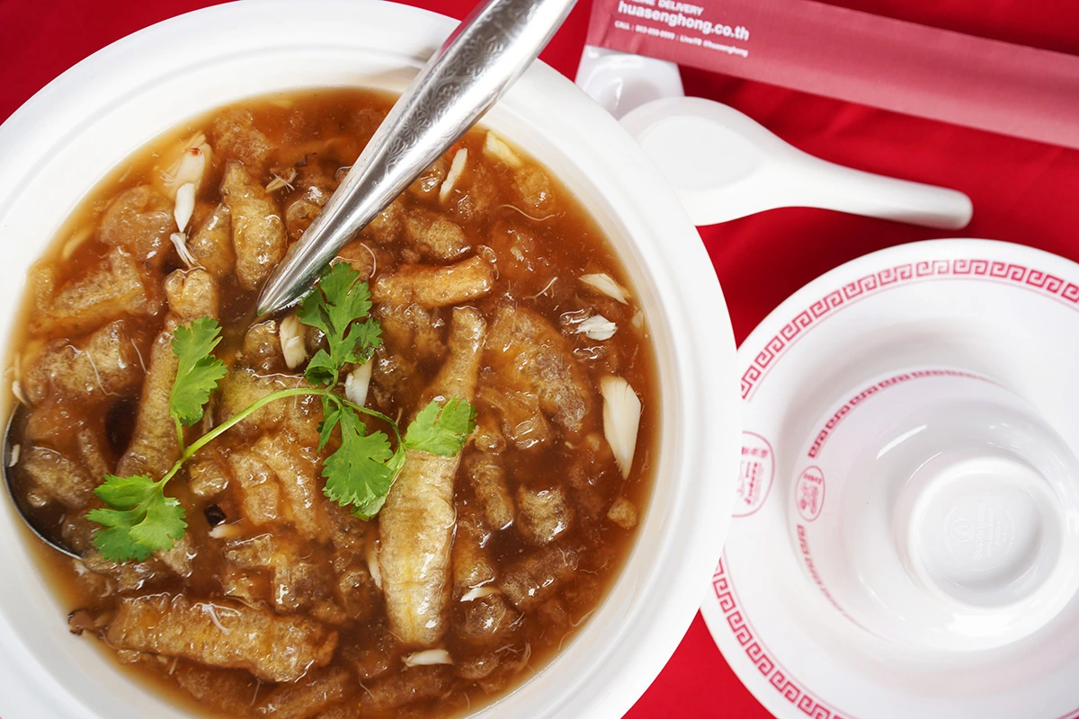 เมนูโต๊ะจีน กระเพาะปลา