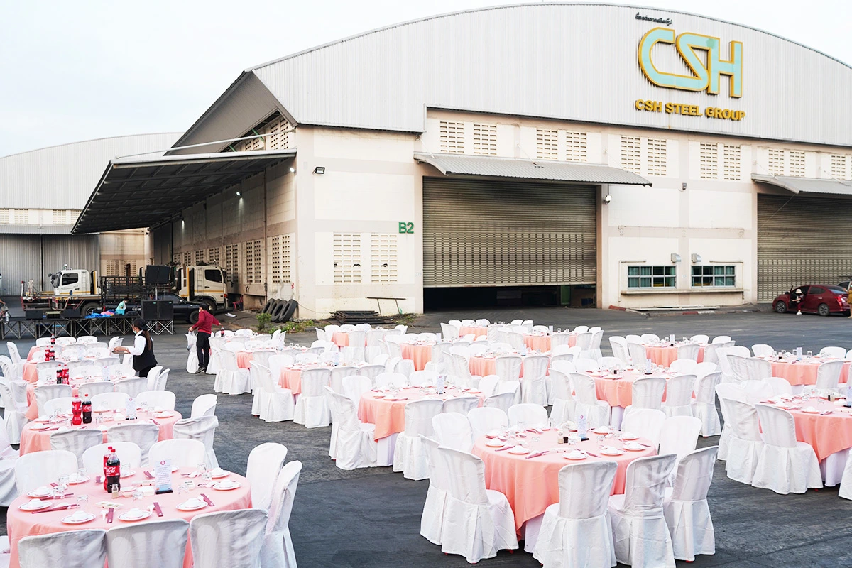 จัดเลี้ยงโต๊ะจีนโรงงาน