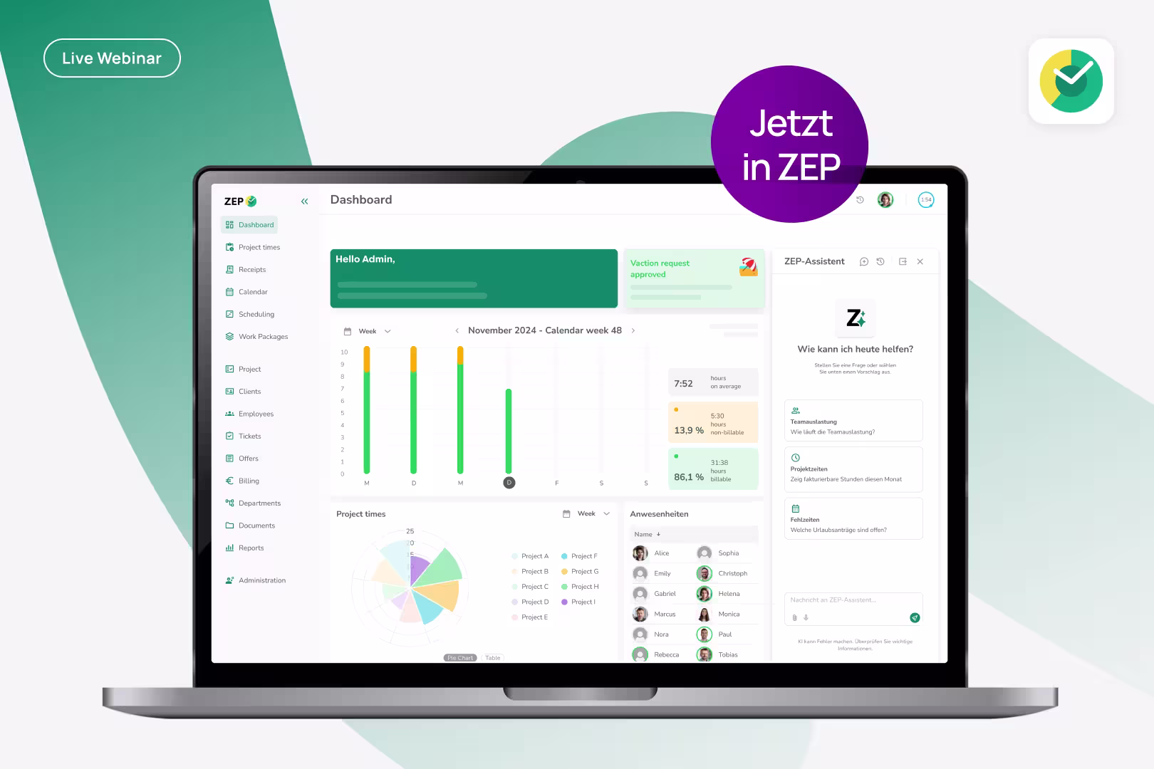 AI in ZEP: Ask questions instead of searching