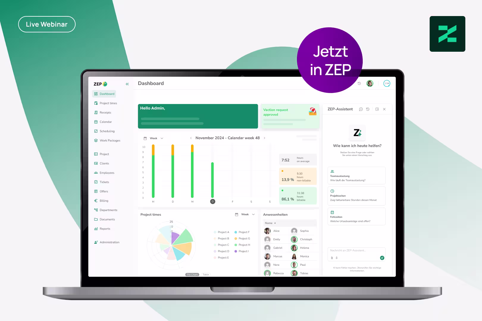 AI in ZEP: Ask questions instead of searching