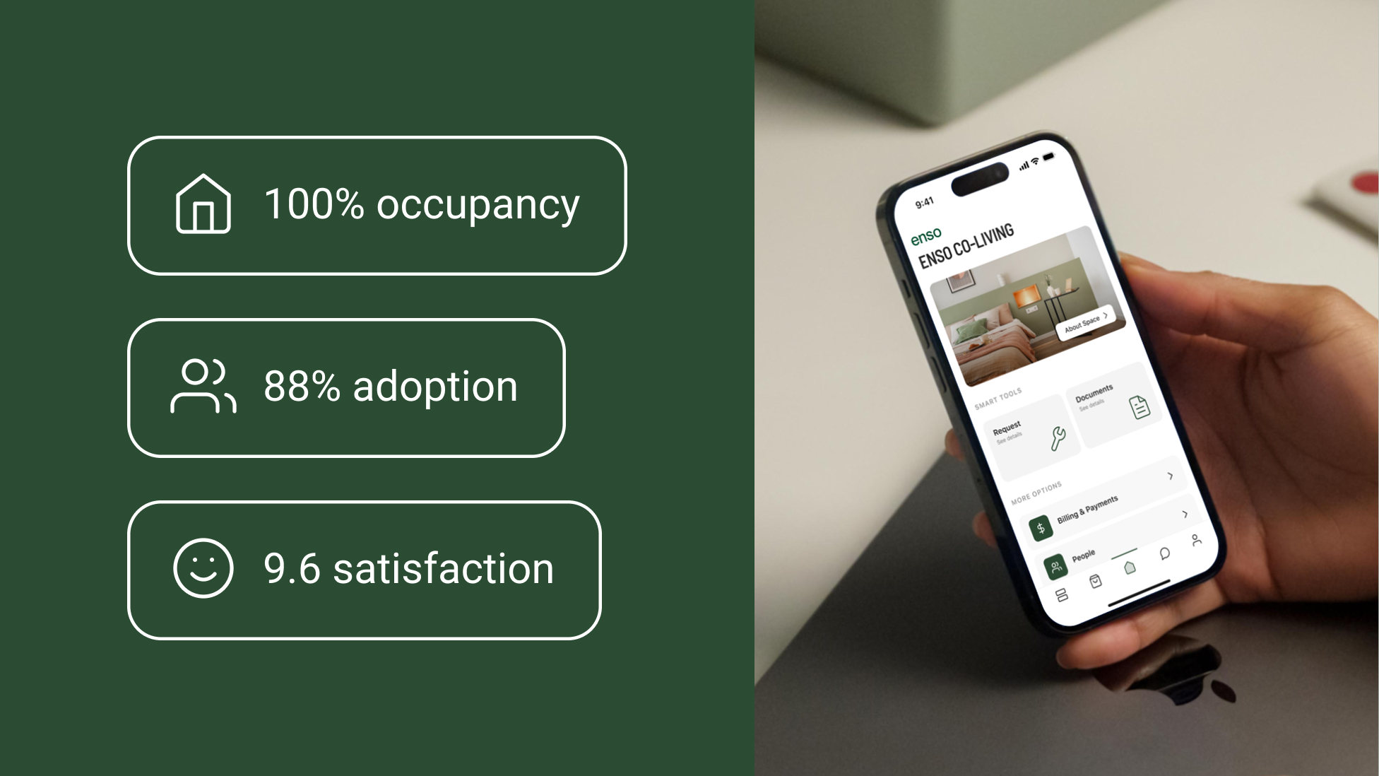 Outstanding results for a coliving client using Spaceflow resident experience platform