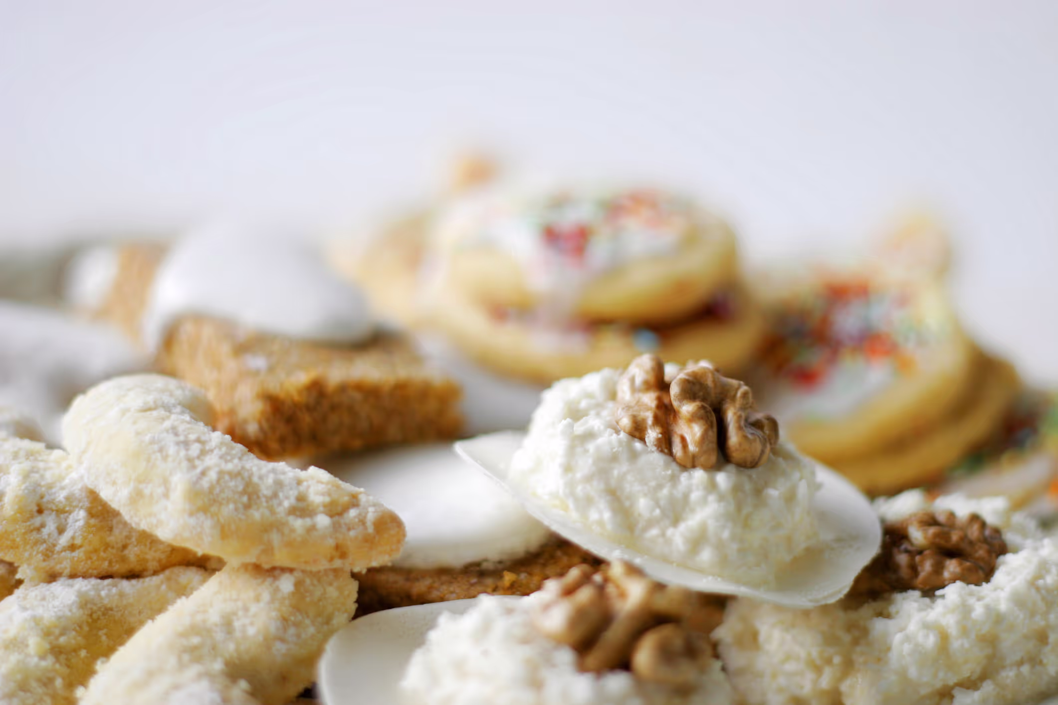Schaal met koekjes
