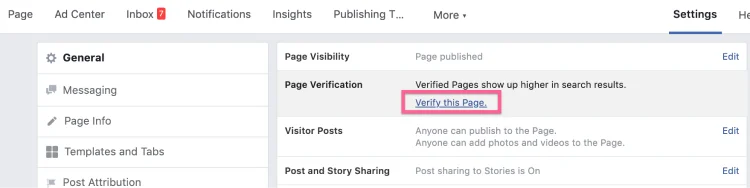 Step 4: Verify this Page