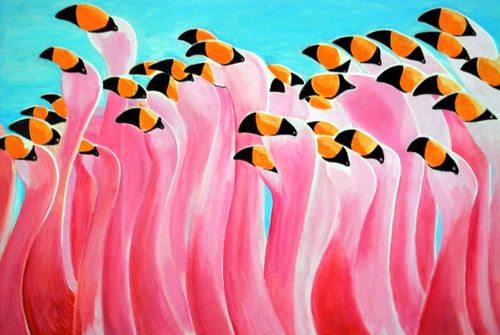 Flamingoes