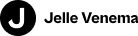 Een logo met mijn naam Jelle Venema erachter