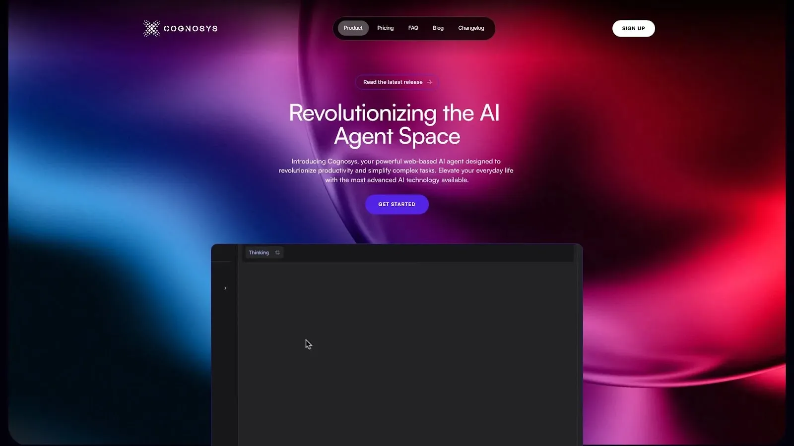 Cognosys website