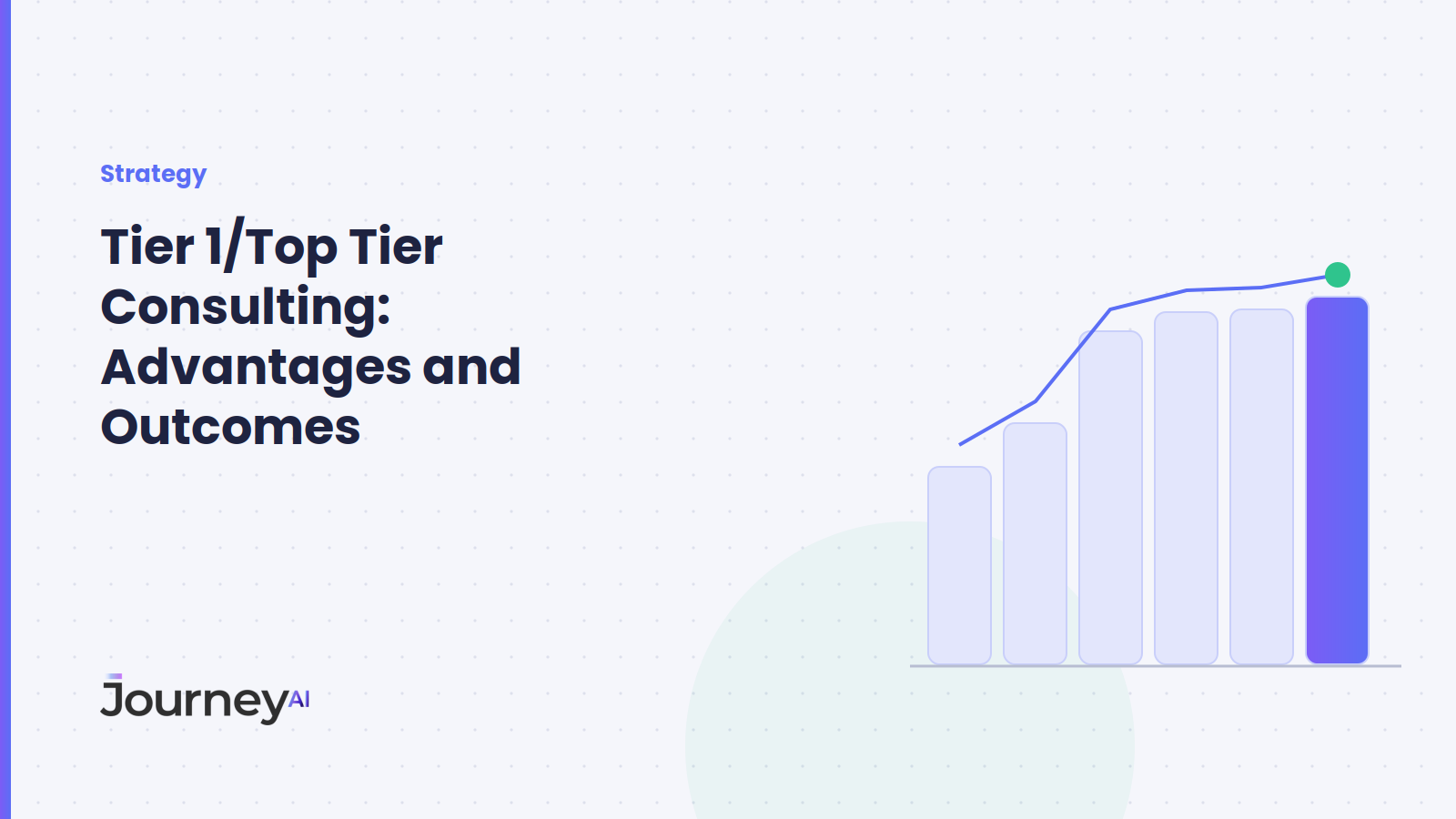 Tier 1/Top Tier Consulting: Advantages and Outcomes - Journey AI blog cover