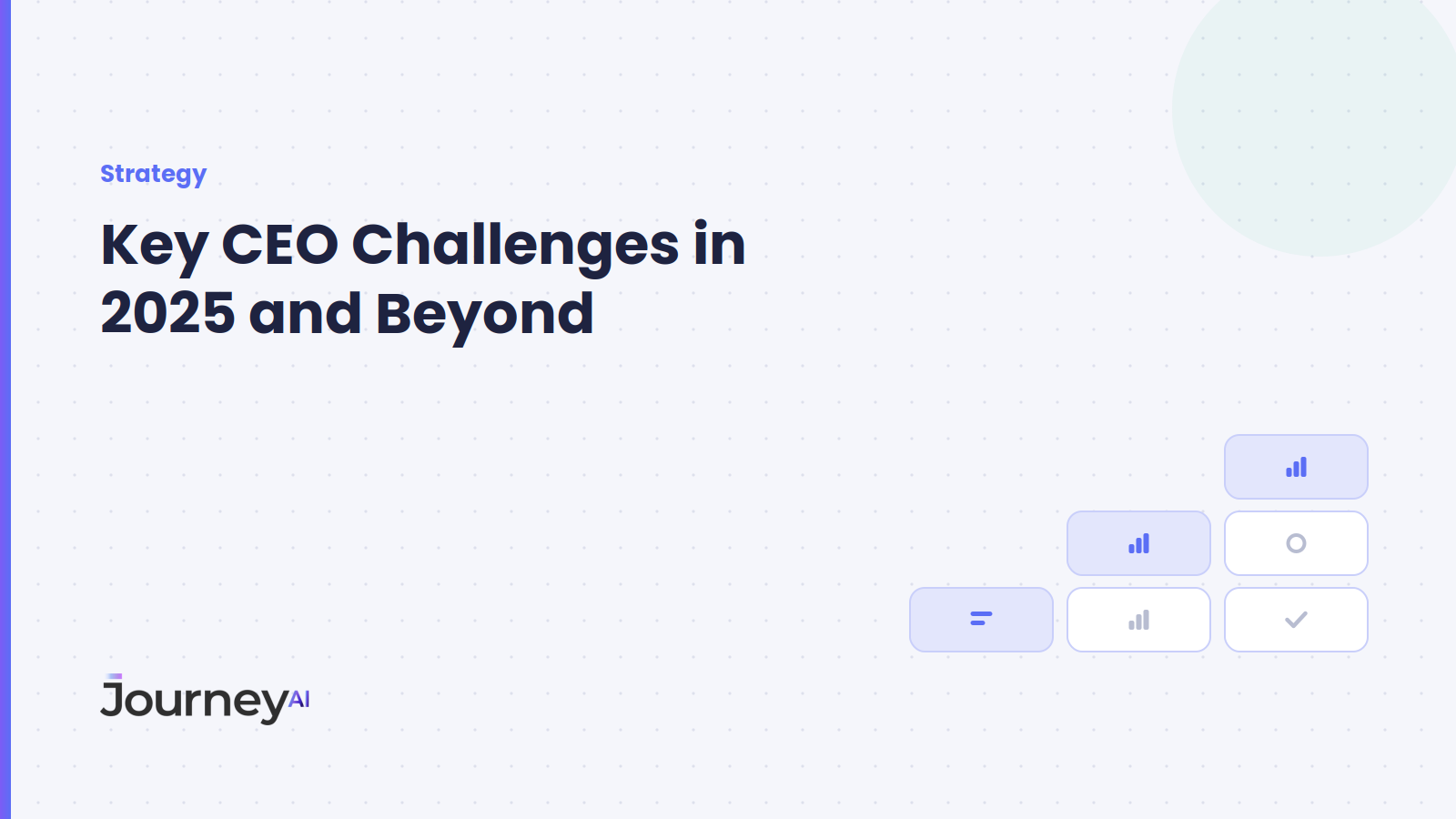 Key CEO Challenges in 2025 and Beyond - Journey AI blog cover