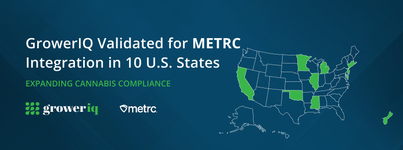 GrowerIQ validated for METRC integration in 10 U.S. states, helping cannabis businesses streamline compliance in key regulated markets / Source: GrowerIQ (EZ Newswire)