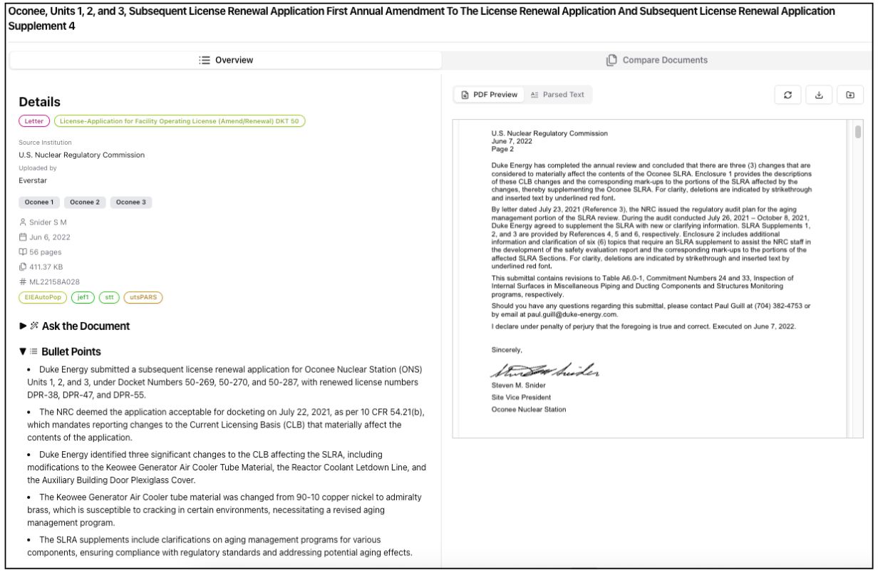 Gordian’s search screen summarizes long documents instantly and lets you talk to the document to learn more. / Source: Everstar (EZ Newswire)