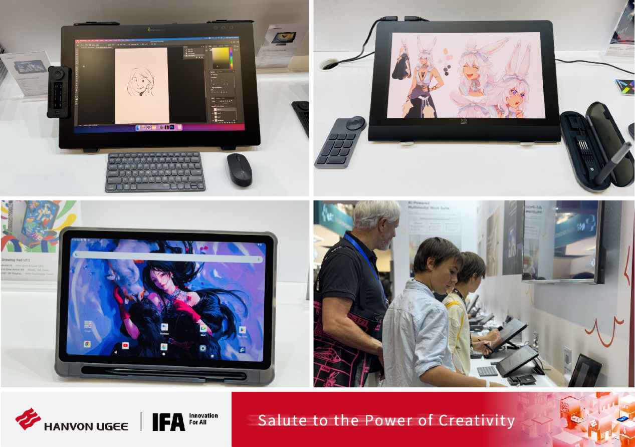 Hanvon Ugee Shines at IFA 2025, Showcasing Global Innovations in Digital Drawing and Writing Solutions / Source: Hanvon Ugee (EZ Newswire)