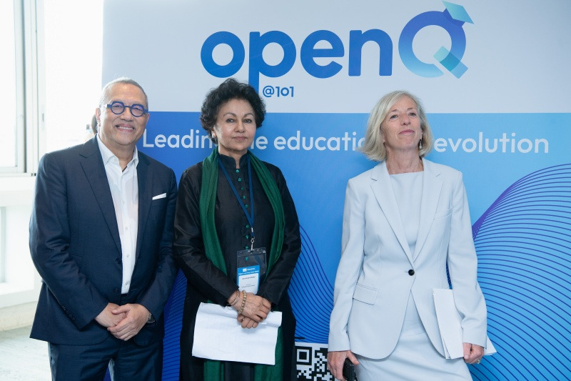 NetDragon and UNESCO co-hosted an opening reception, featuring addresses by UNESCO Assistant Director-General for Education Stefania Giannini, UNESCO IITE Council Chair Prof. Asha Kanwar, Head of UNESCO EdTech & AI Unit Shafika Isaacs, and NetDragon Vice Chairman Dr. Simon Leung / Source: NetDragon (EZ Newswire)