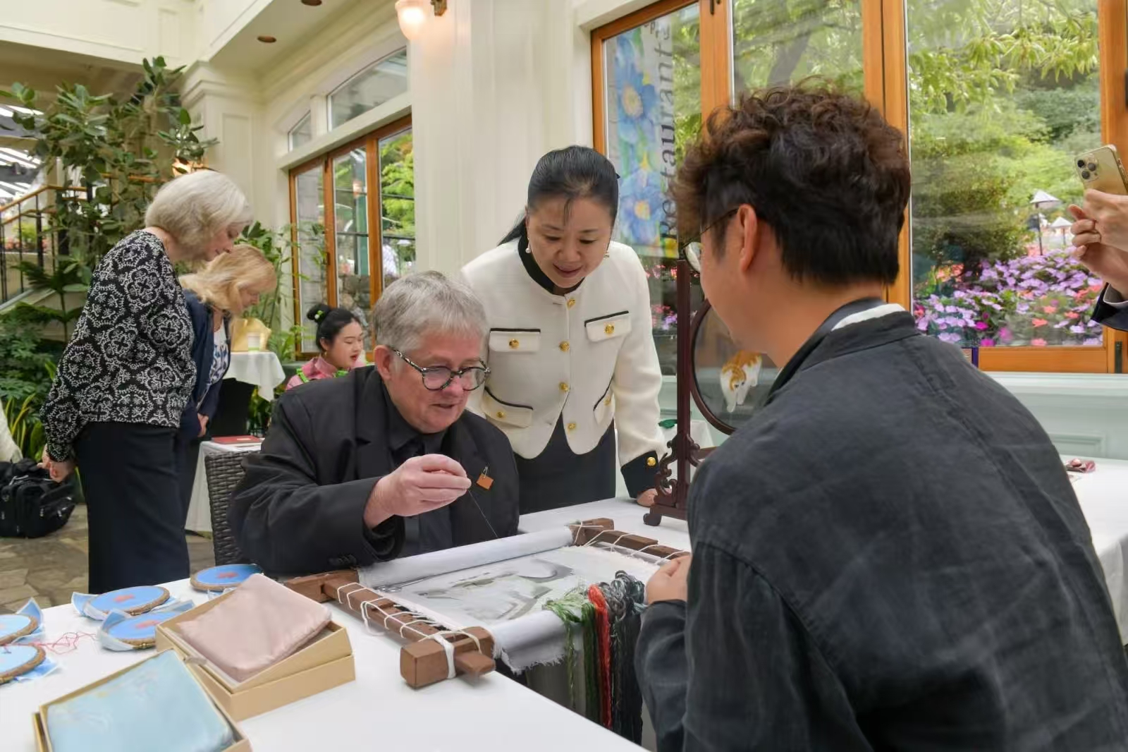 Classical Suzhou garden art exhibition held in Victoria, Canada / Source: China Center for International Communication Development (CCICD) (EZ Newswire)