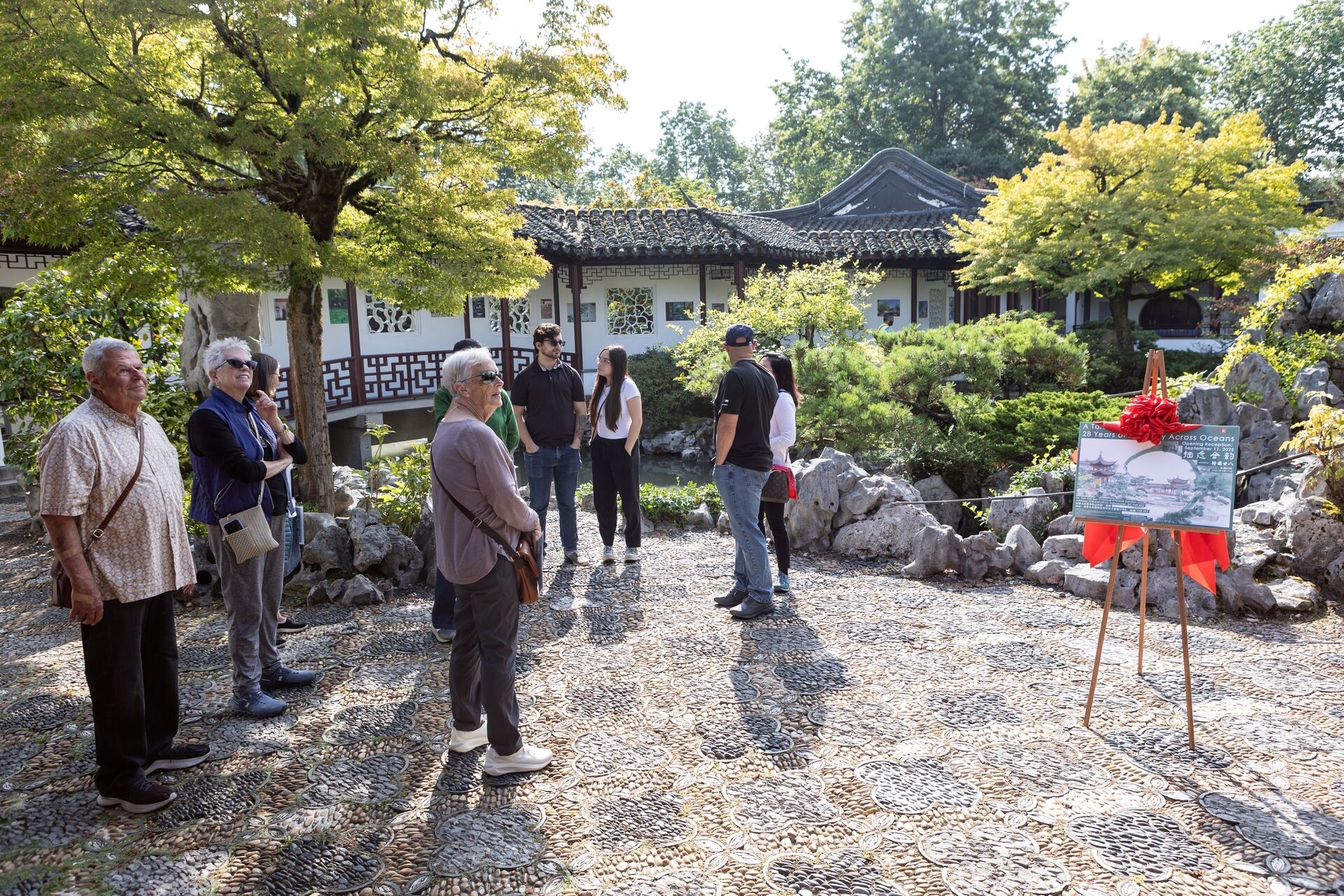 Suzhou Garden Aesthetics Exhibition inside the Dr. Sun Yat-Sen Classical Chinese Garden in Vancouver / Source: China Center for International Communication Development (CCICD) (EZ Newswire)