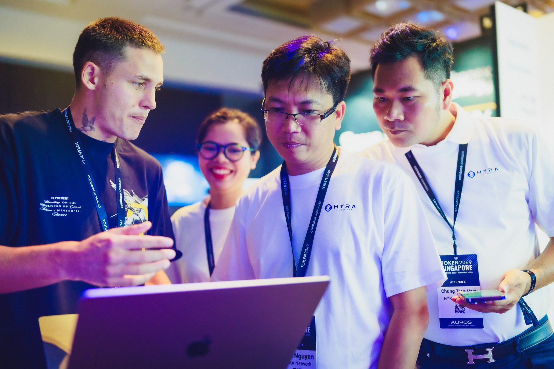 Hyra Network shared its vision for a transparent and community-driven AI future at TOKEN2049 / Source: Hyra Network (EZ Newswire)