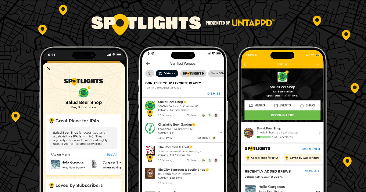 Untappd Spotlights, user experience / Source: Untappd (EZ Newswire)