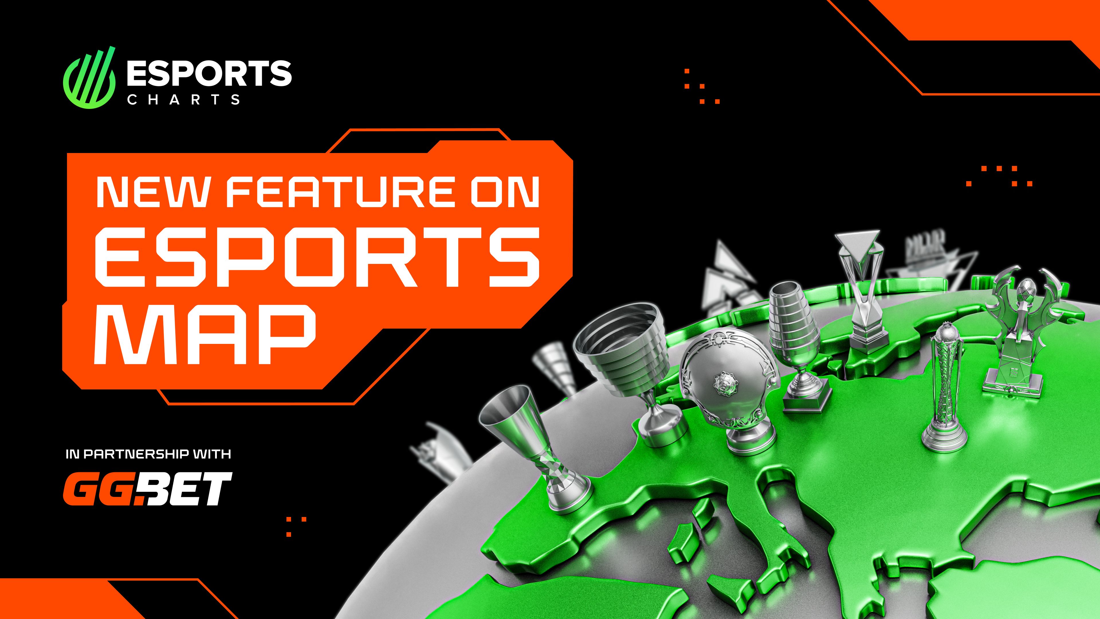 New feature on Esports Map / Source:  GG.BET (EZ Newswire)