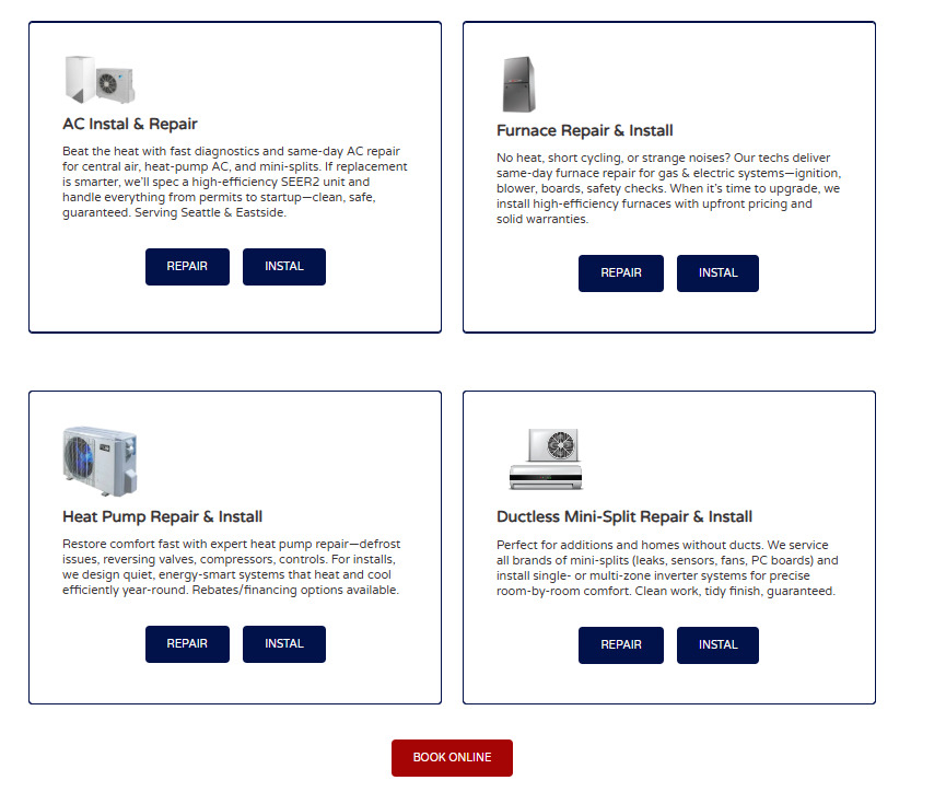 Hotwire’s services: HVAC repair, install, and maintenance / Source: Hotwire Pro Services (EZ Newswire)