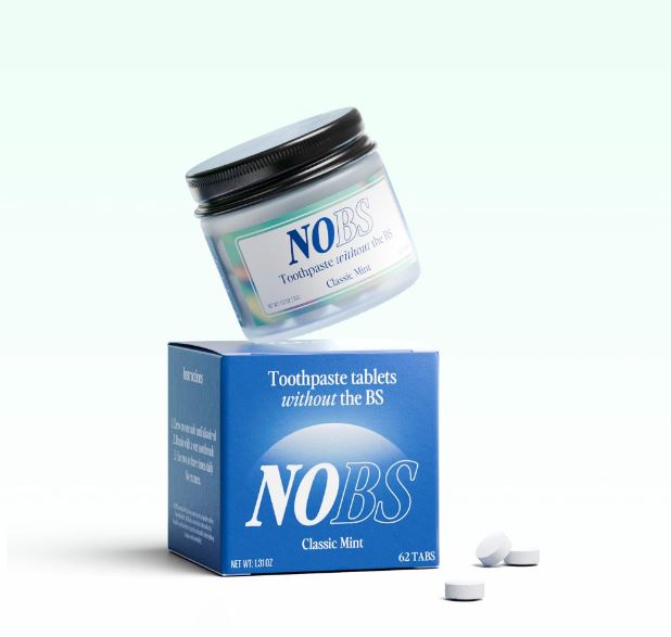 NOBS Hydroxyapatite Toothpaste tablets / Source: NOBS (EZ Newswire)