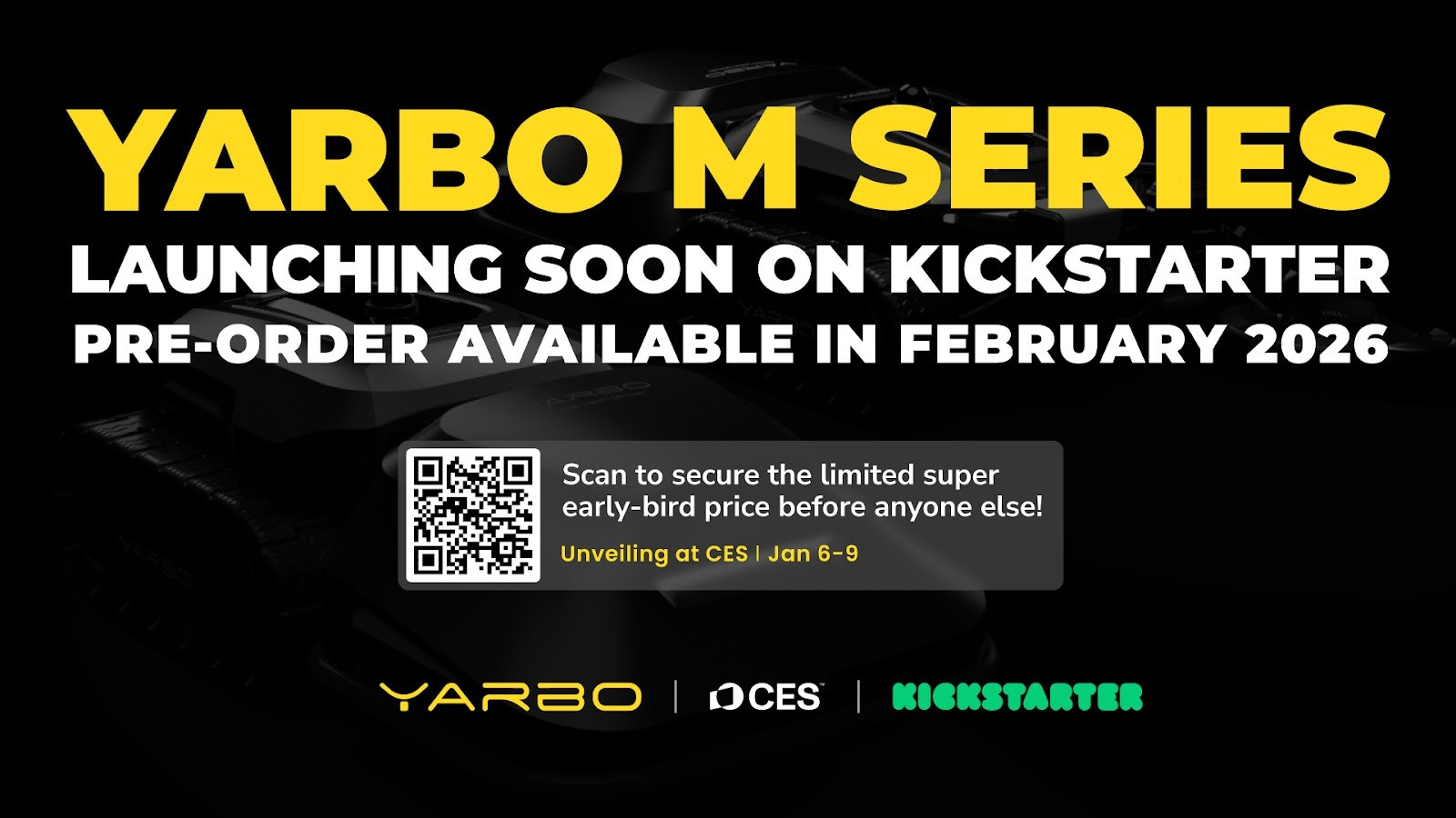 Yarbo Set to Unveil New M Series Yard Robot at CES 2026 / Source: Yarbo (EZ Newswire)