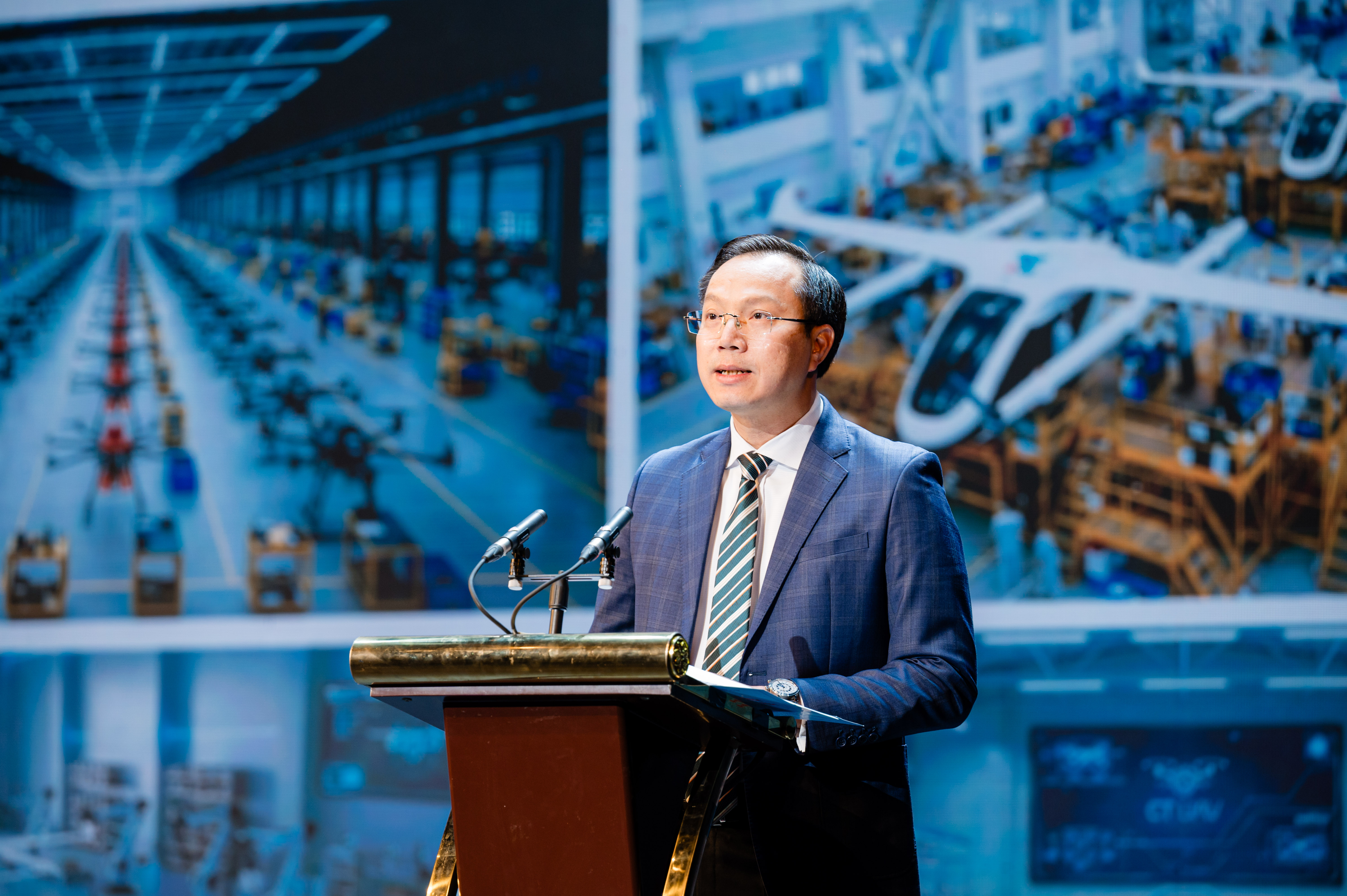 Mr. Doan Trung Kien, vice chairman of the Tay Ninh Provincial People’s Committee, delivering his speech at the event. / Source: CT Group (EZ Newswire)