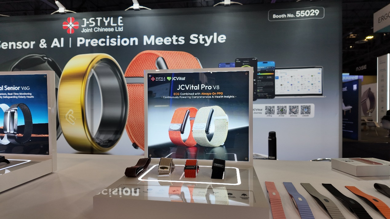 CES 2026 Spotlight: J-Style Showcases Smart Wearables and AI Remote Health Management Solutions / Source: Joint Chinese (EZ Newswire)