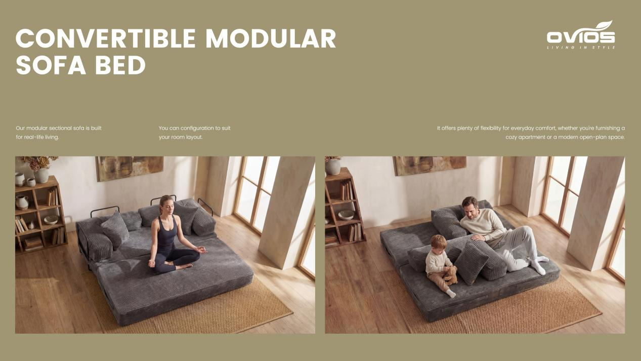 OVIOS Launches Modular "Flex-Living" Furniture to Address the Rise of Compact Urban Living / Source: Ovios (EZ Newswire)