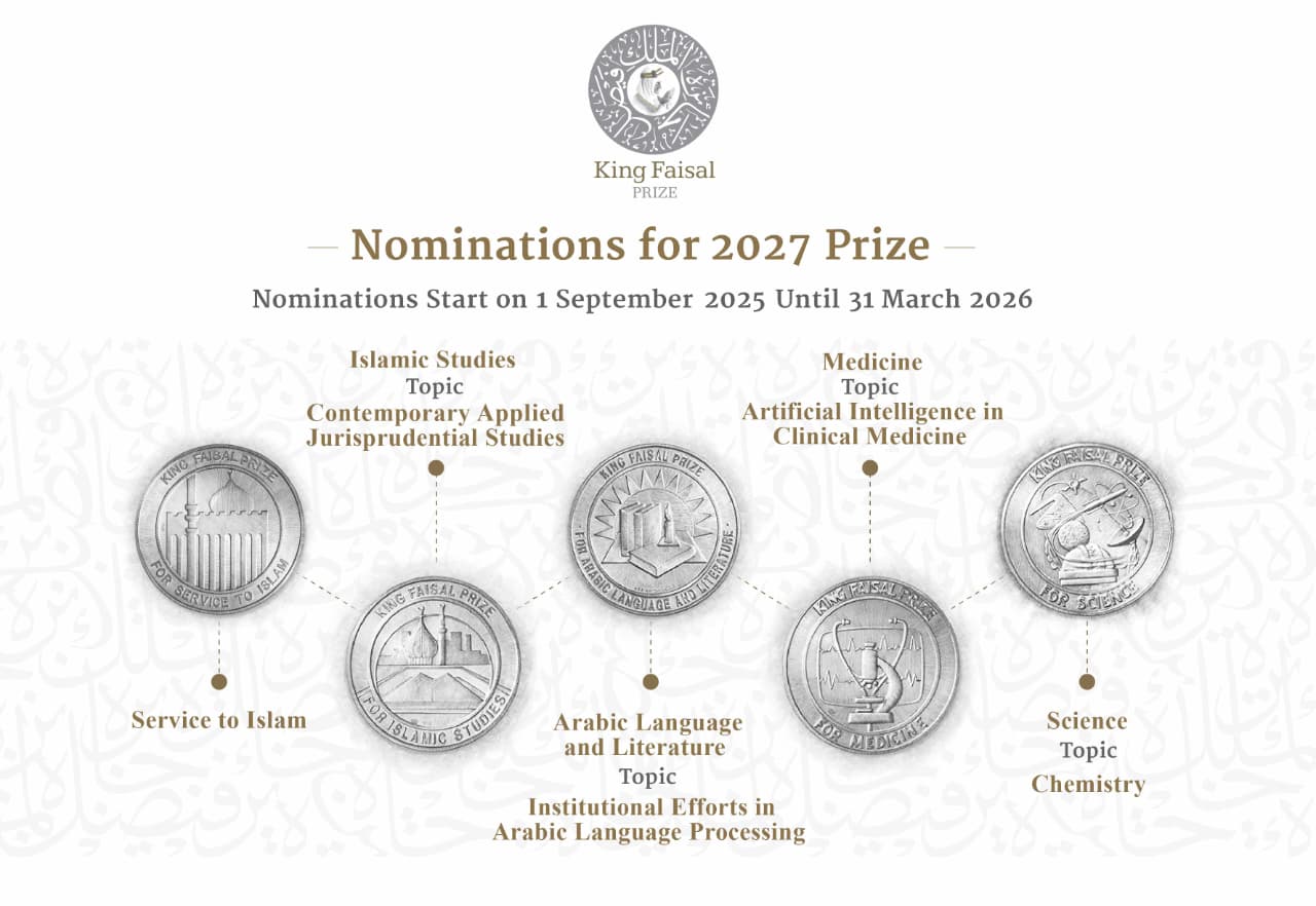 Deadline for King Faisal Prize 2027 Nominations Set for March 31 / Source: IAICD Academy  (EZ Newswire)