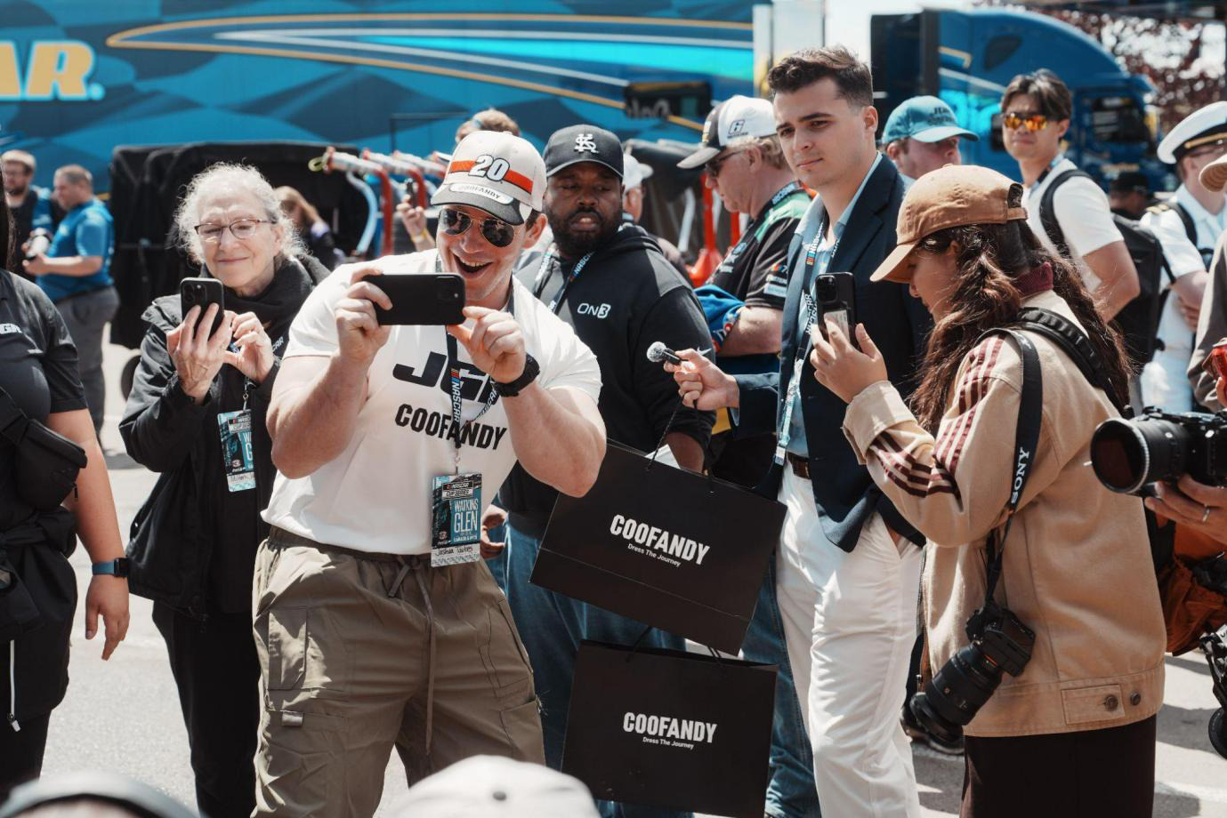 COOFANDY Witnesses Christopher Bell’s Composure at Watkins Glen / Source: COOFANDY (EZ Newswire)