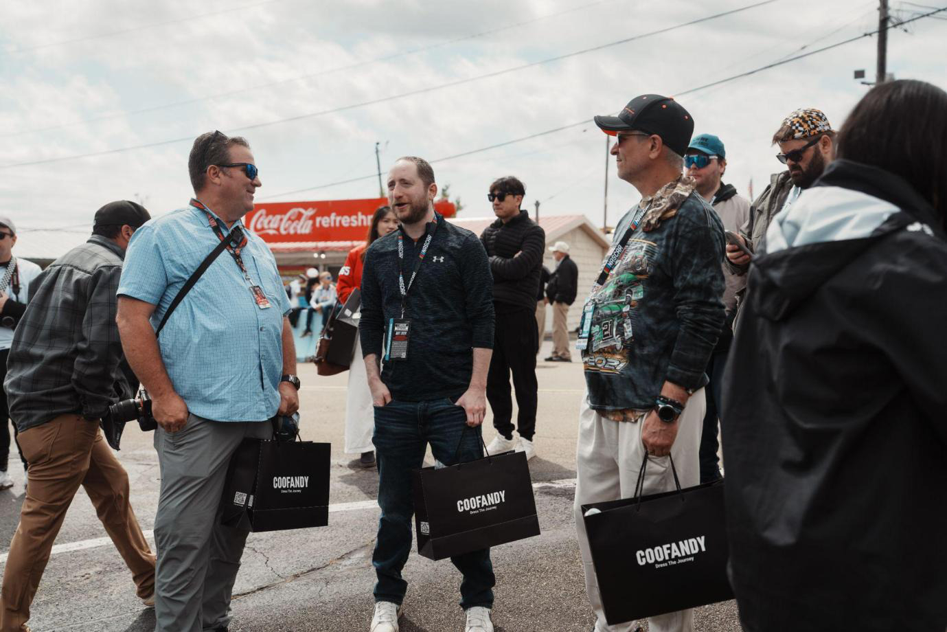 COOFANDY Witnesses Christopher Bell’s Composure at Watkins Glen / Source: COOFANDY (EZ Newswire)