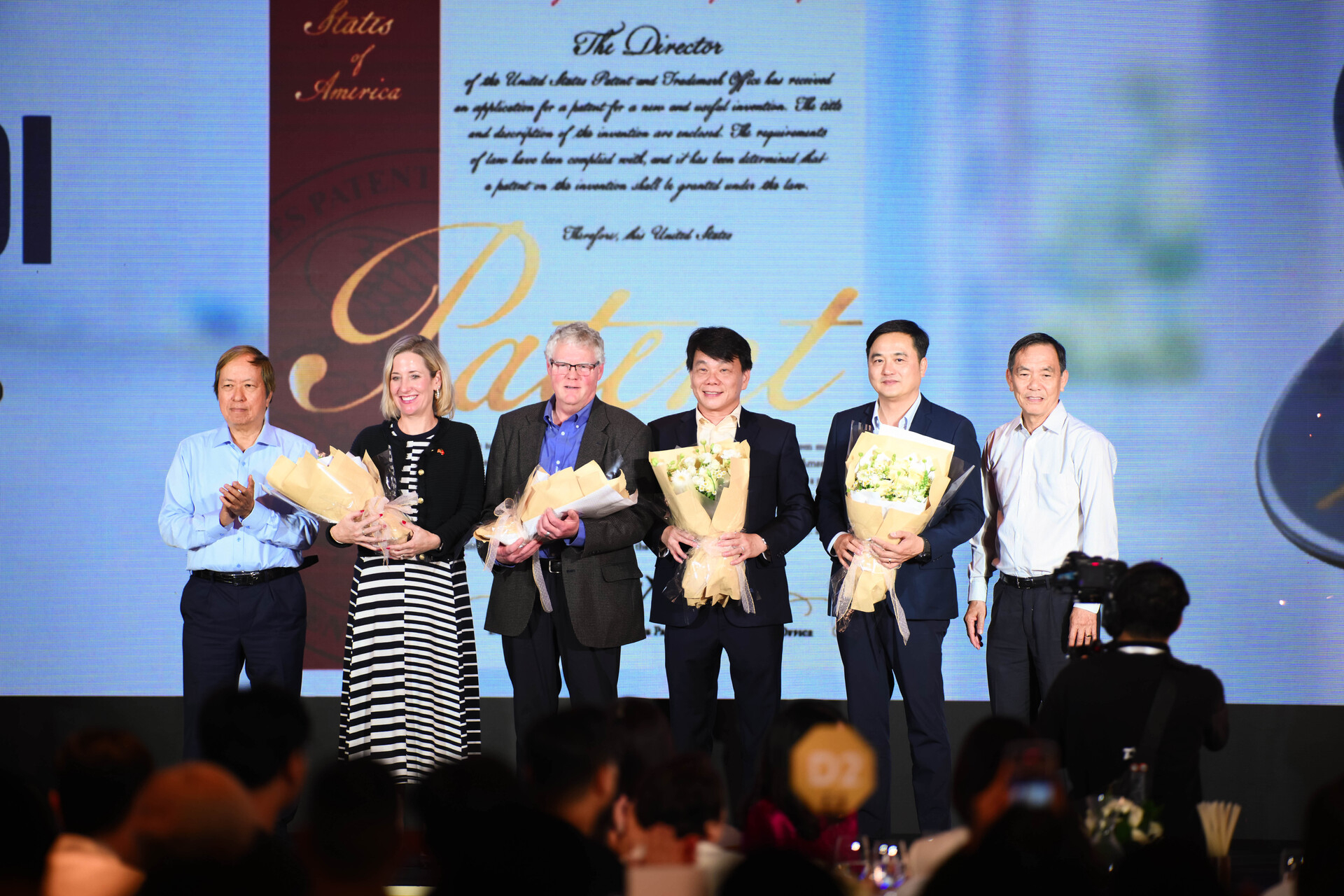Nutifood representatives and guests at the event announcing the USPTO patent grant for the FDI Formula. / Source: Nutifood (EZ Newswire)