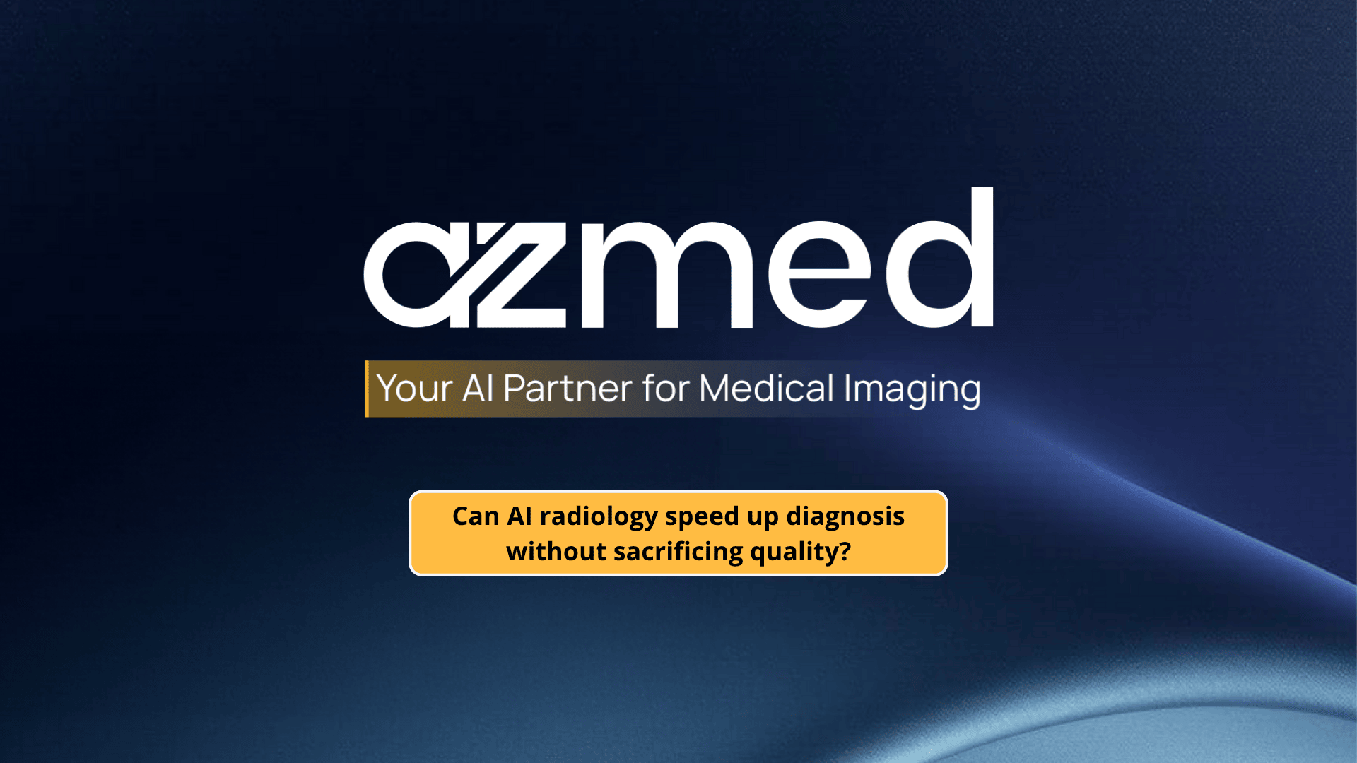 AI in radiology for faster diagnosis with proven accuracy