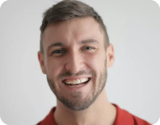 Headshot of a young man