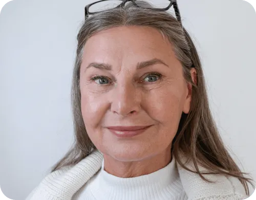 Headshot of an older woman