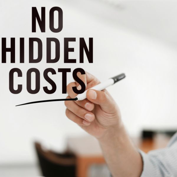 No hidden cost image