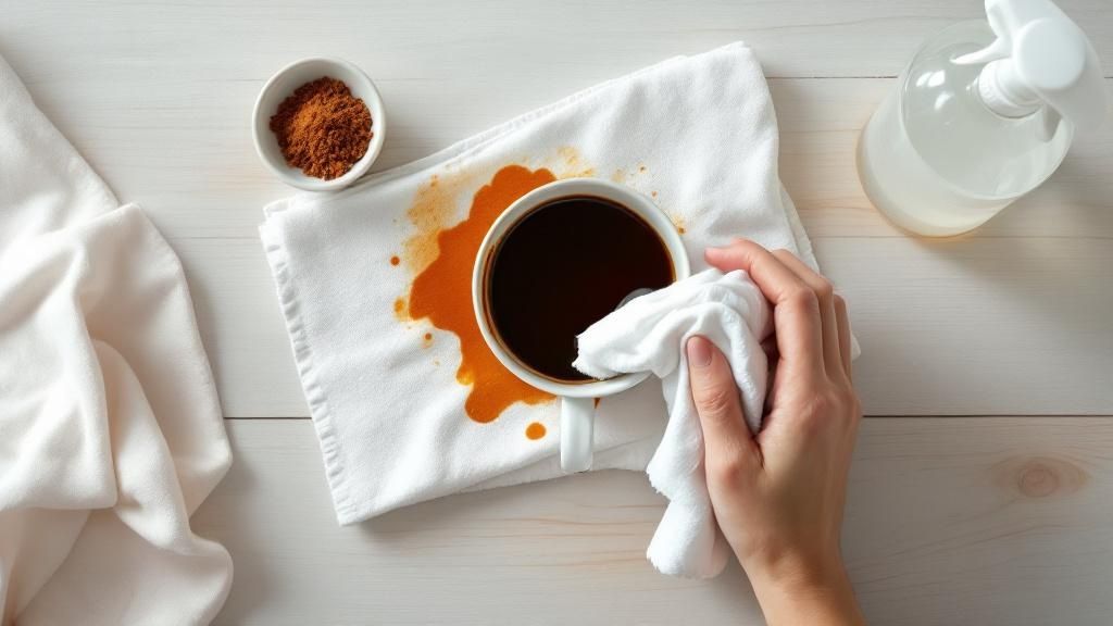 How to Remove Coffee Stains from Any Surface
