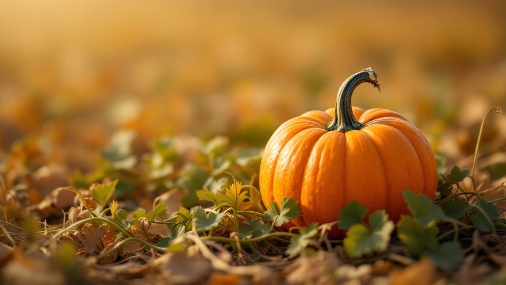Pumpkin Patches and Picking