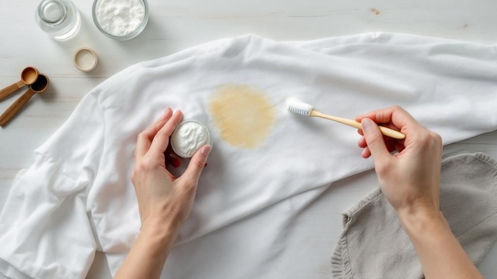 How to Remove Sweat Stains From Any Fabric